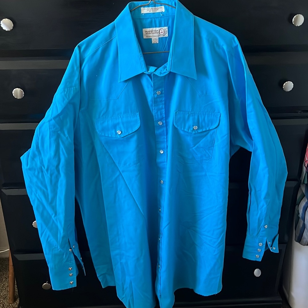 Long Sleeve Pearl Snapped Western Shirt